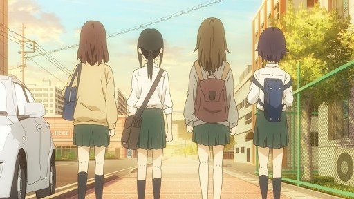 学校前のバス停