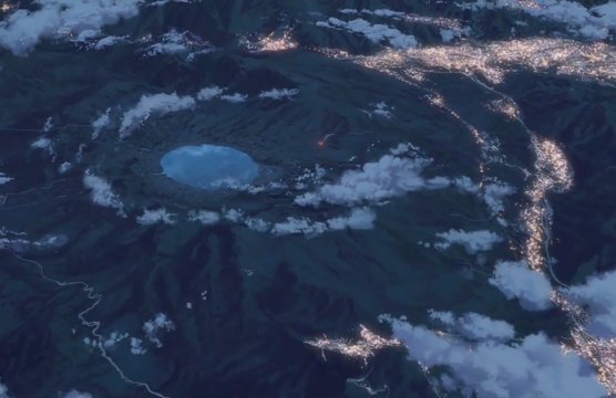 Center of Lake Itomori