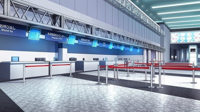 New Chitose Airport Departure Lobby