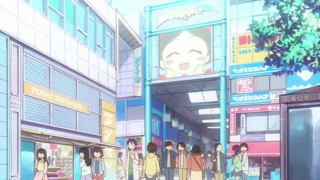 OVA2 Shopping Street Entrance Scene