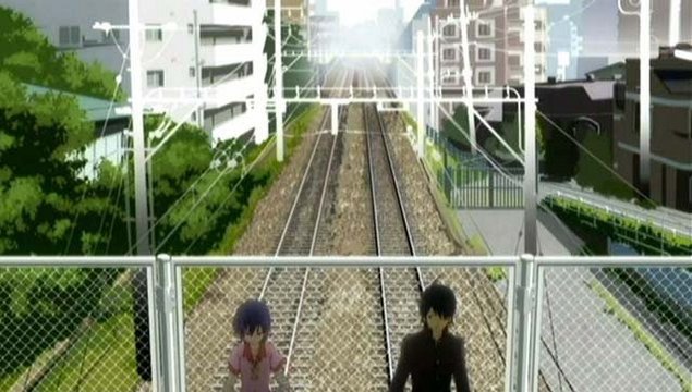 跨線橋の少女