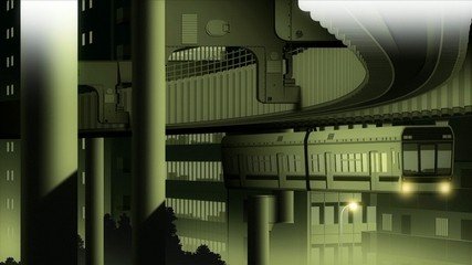 Bakemonogatari Monorail Platform