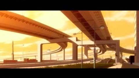 Under the overpass at midnight