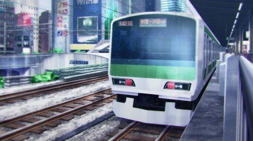 高田馬場駅ホーム