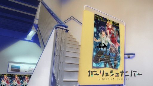 アニメグッズ店の店内