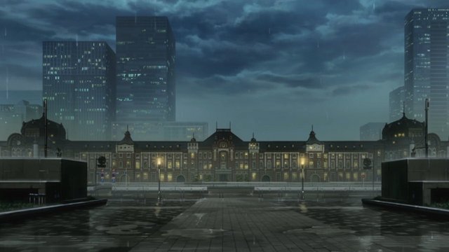 帝国首都的西洋建筑街道