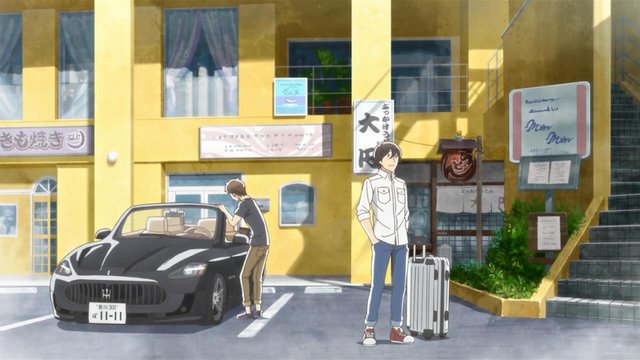 第1話冒頭の坂道