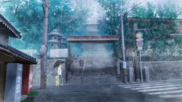 神社前的邂逅