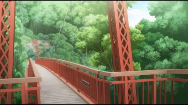 Encouragement on the Red Bridge