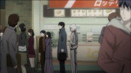 月とLが初めて会ったファストフード店