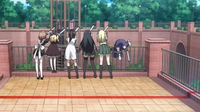 Bench where Yozora plays guitar