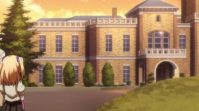 Yozora and Kodaka's date at the Western mansion
