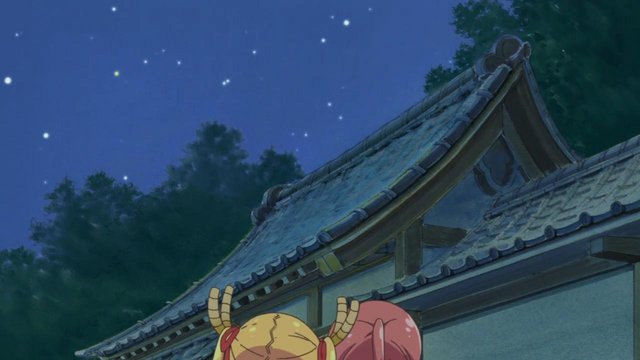 Kanna's fortune-telling at the shrine