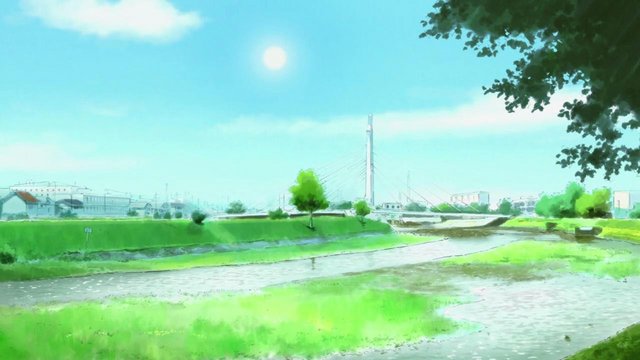 Kobayashi and Tohru's stroll along the embankment