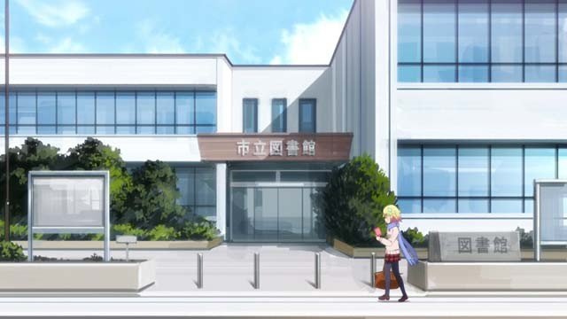 Gabriel DropOut Library Scene