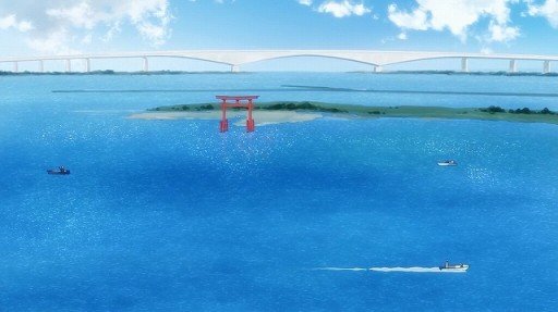 ビーチでの出発点