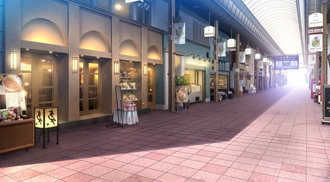Afternoon at Sanjo-dori Shopping Street
