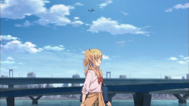 Yuzu and Mei's first conversation at the park