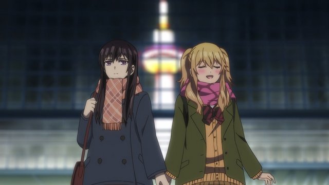 Reunion at the station square