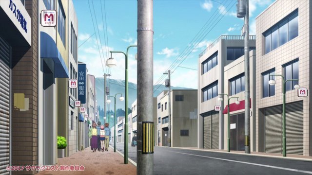 Prefectural road in Episode 1