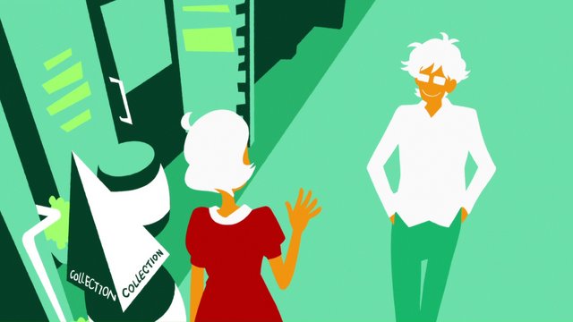 カフェ前の夜の出会い