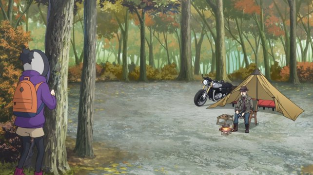 Rin's Grandfather Teaching Camping Knowledge