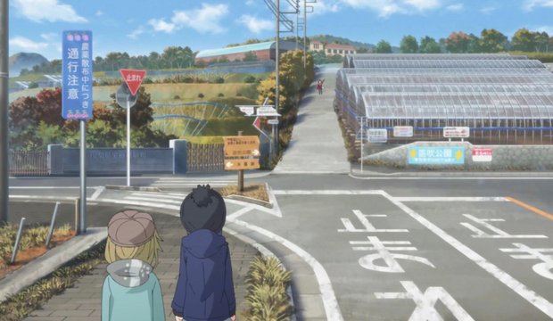 Rin passes by the fruit park