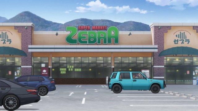Meeting at the supermarket