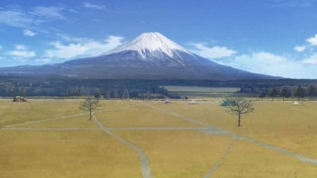 Grassland camping spot