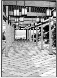 South Corridor of Mampuku-ji's Heavenly King Hall