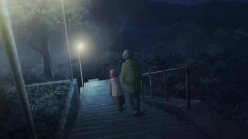 帰り道の階段