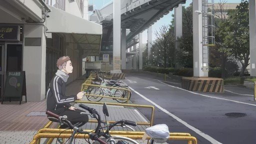 Road beside Shonan Bowling Alley
