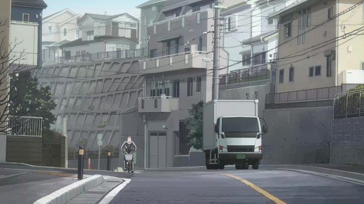 さくら歯科医院付近の坂道