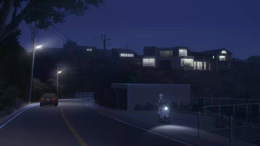 Final farewell at the bus stop