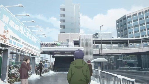 黄昏の駅
