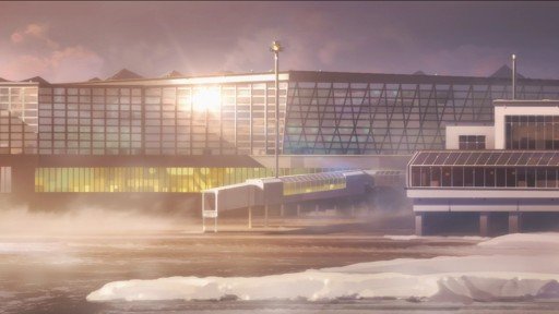 New Chitose Airport arrival hall
