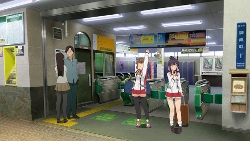 Enoden Kamakura Station Ticket Gate