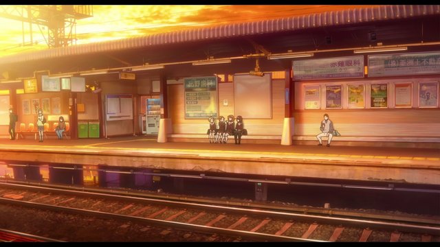 京阪六地蔵駅ホーム