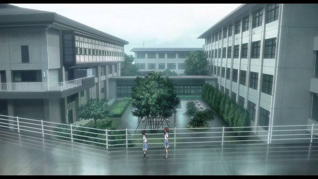 Kitauji High School edge bicycle shed