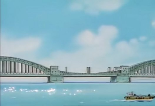 Commotion on Kachidoki Bridge