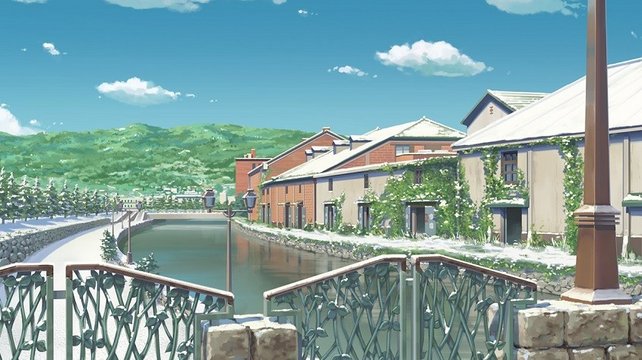 Canal and Gas Lamps