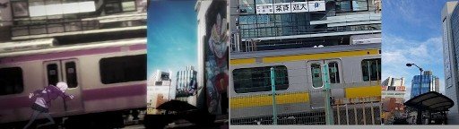 駅北口付近