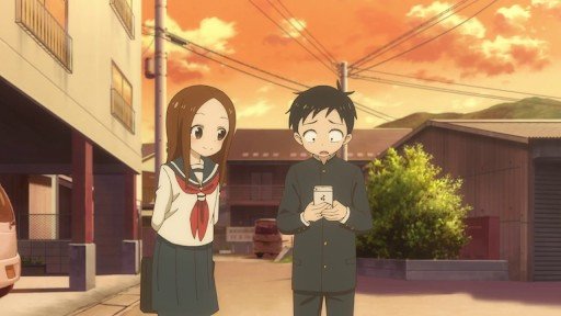 お寺の西側の小道