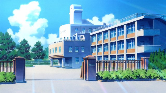 Maehara High School Gate