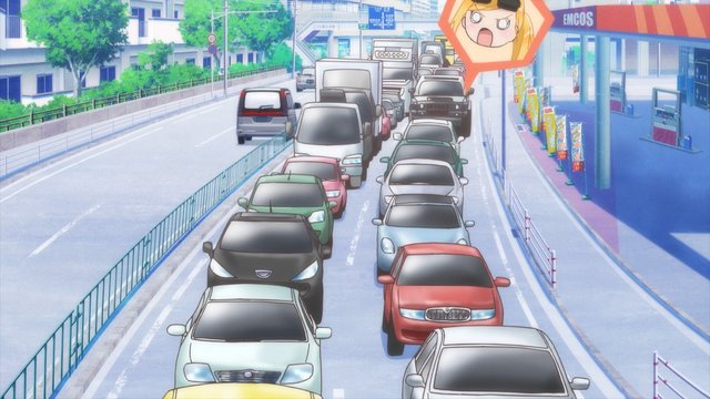 Gas station near Naha Bridge
