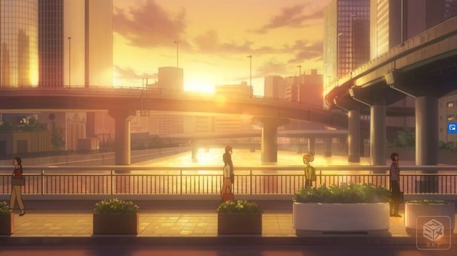 橋のシーン