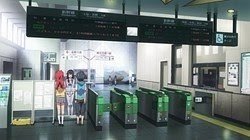 Departure at the Station