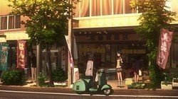 Everyday encounter at the fruit shop