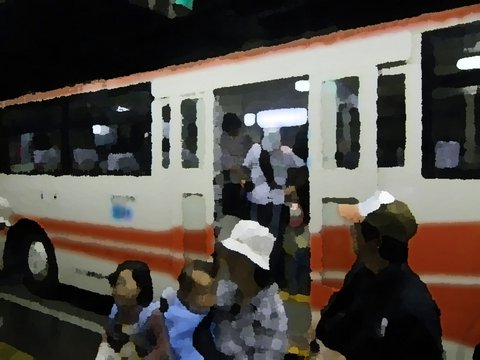 地下トロリーバス駅