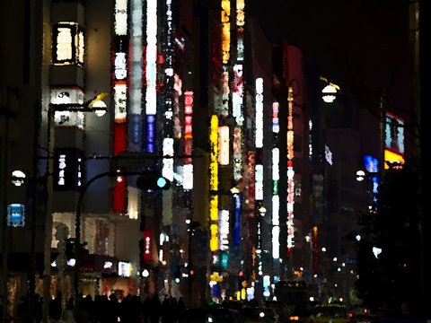 宽阔的都市街道
